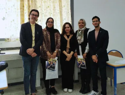 A la rencontre des lycéens de Casablanca